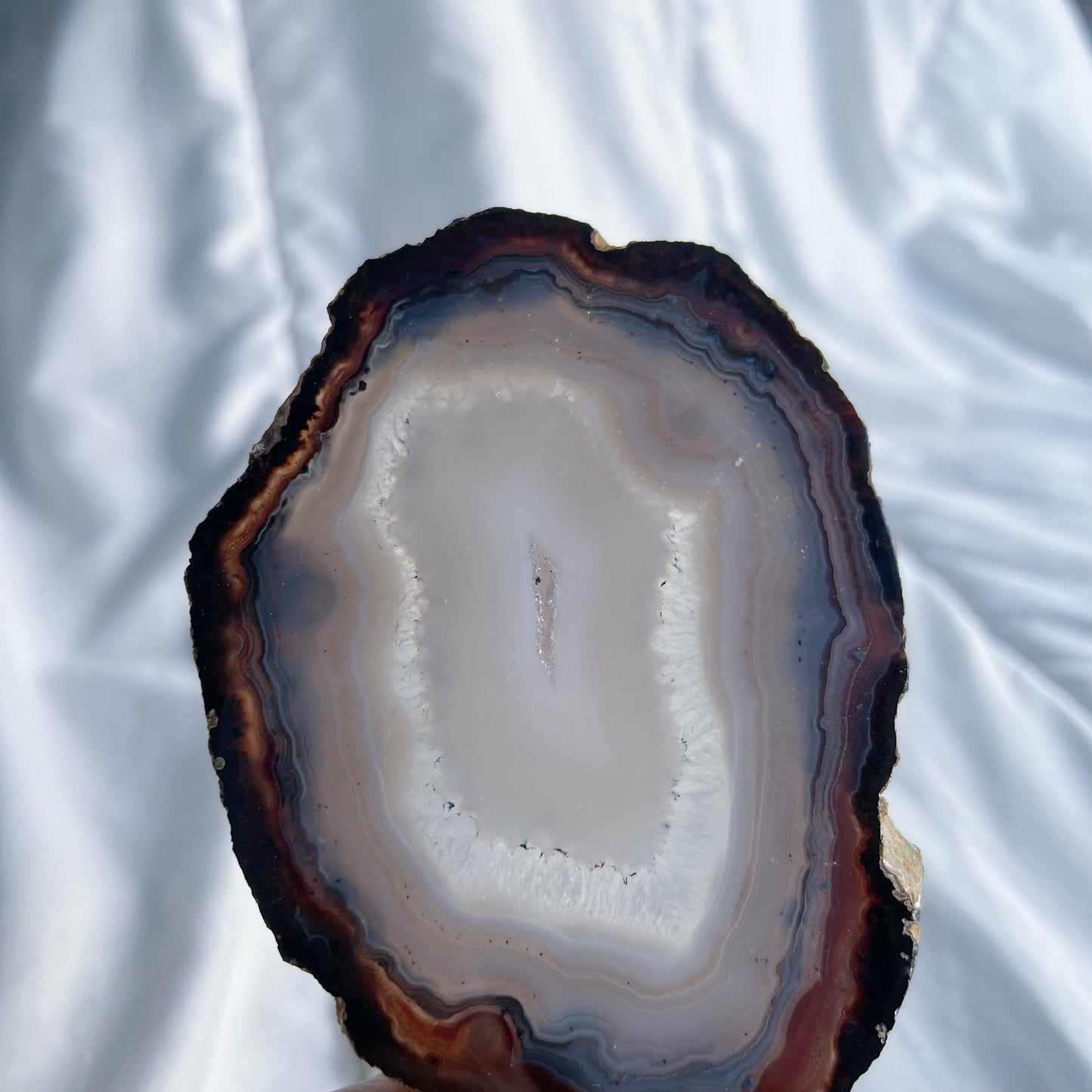 Agaat schijf naturel nr.9