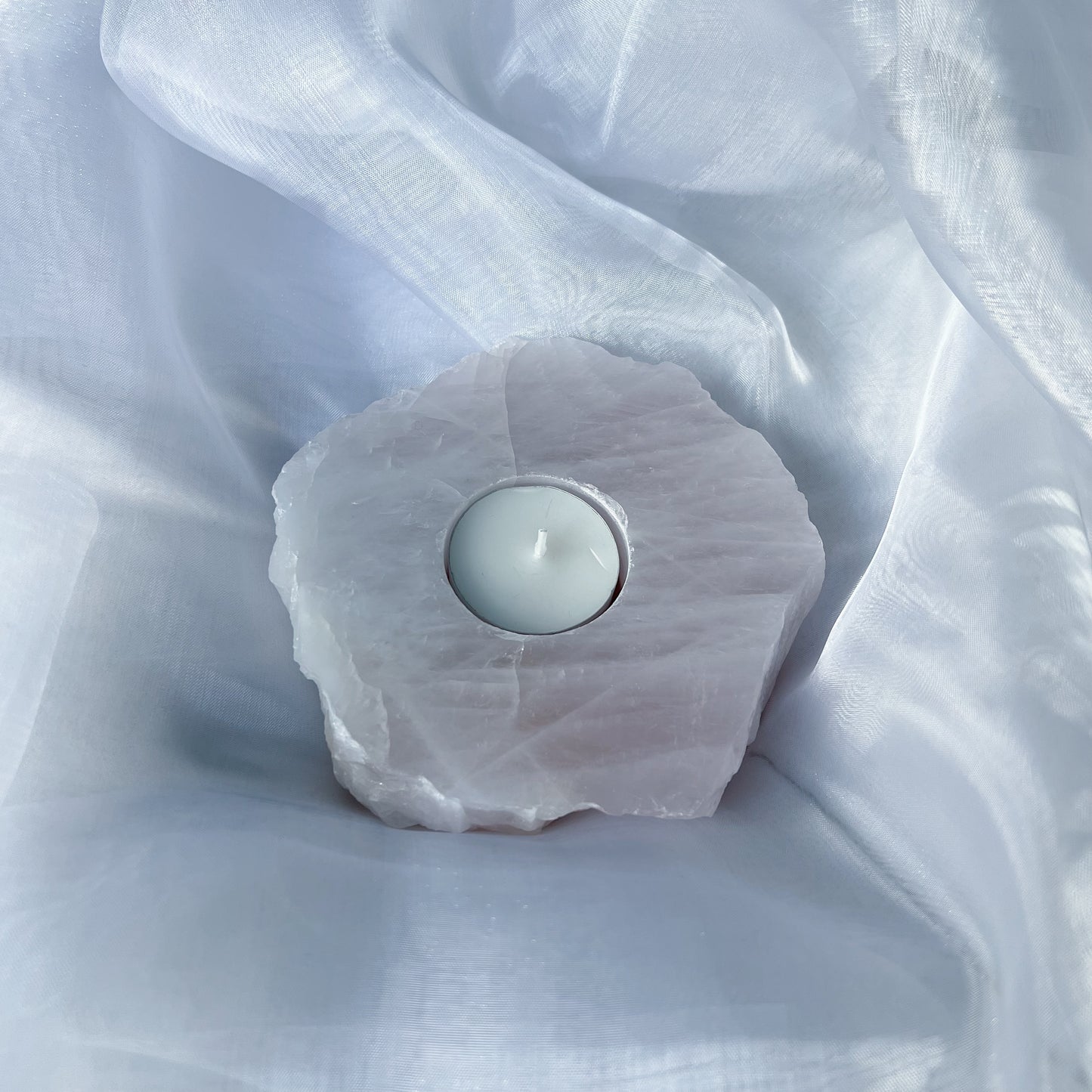 Rozenkwarts - theelichthouder