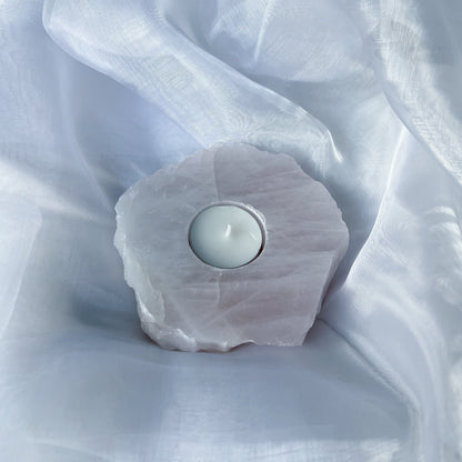 Rozenkwarts - theelichthouder