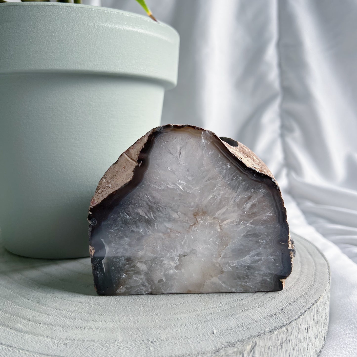 Agaat - theelichthouder 1