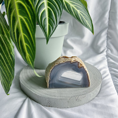 Agaat - theelichthouder 5