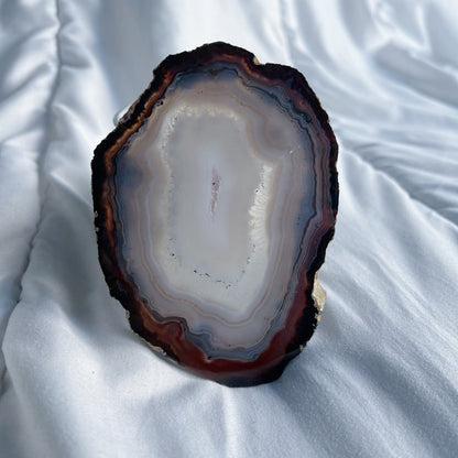 Agaat schijf naturel nr.9