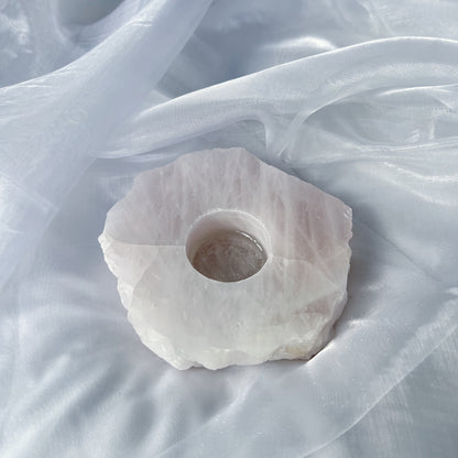 Rozenkwarts - theelichthouder