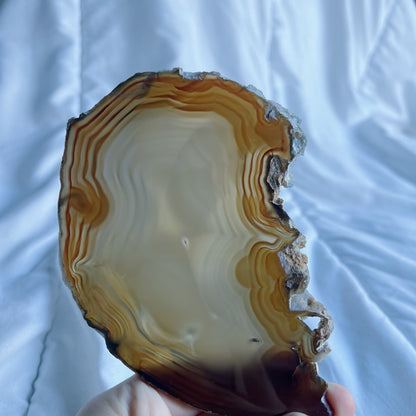 Agaat schijf naturel nr.5