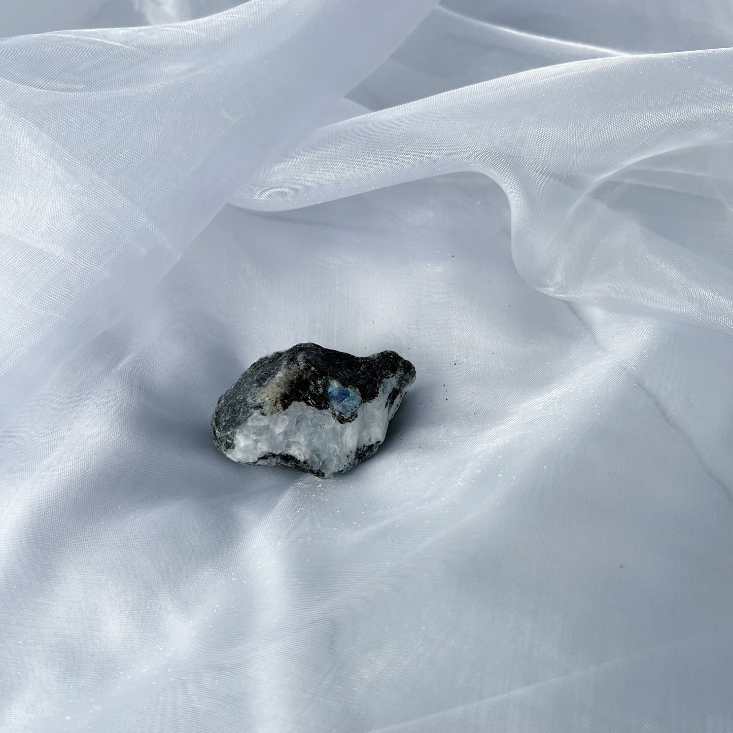 Regenboog maansteen ruw nr. 7