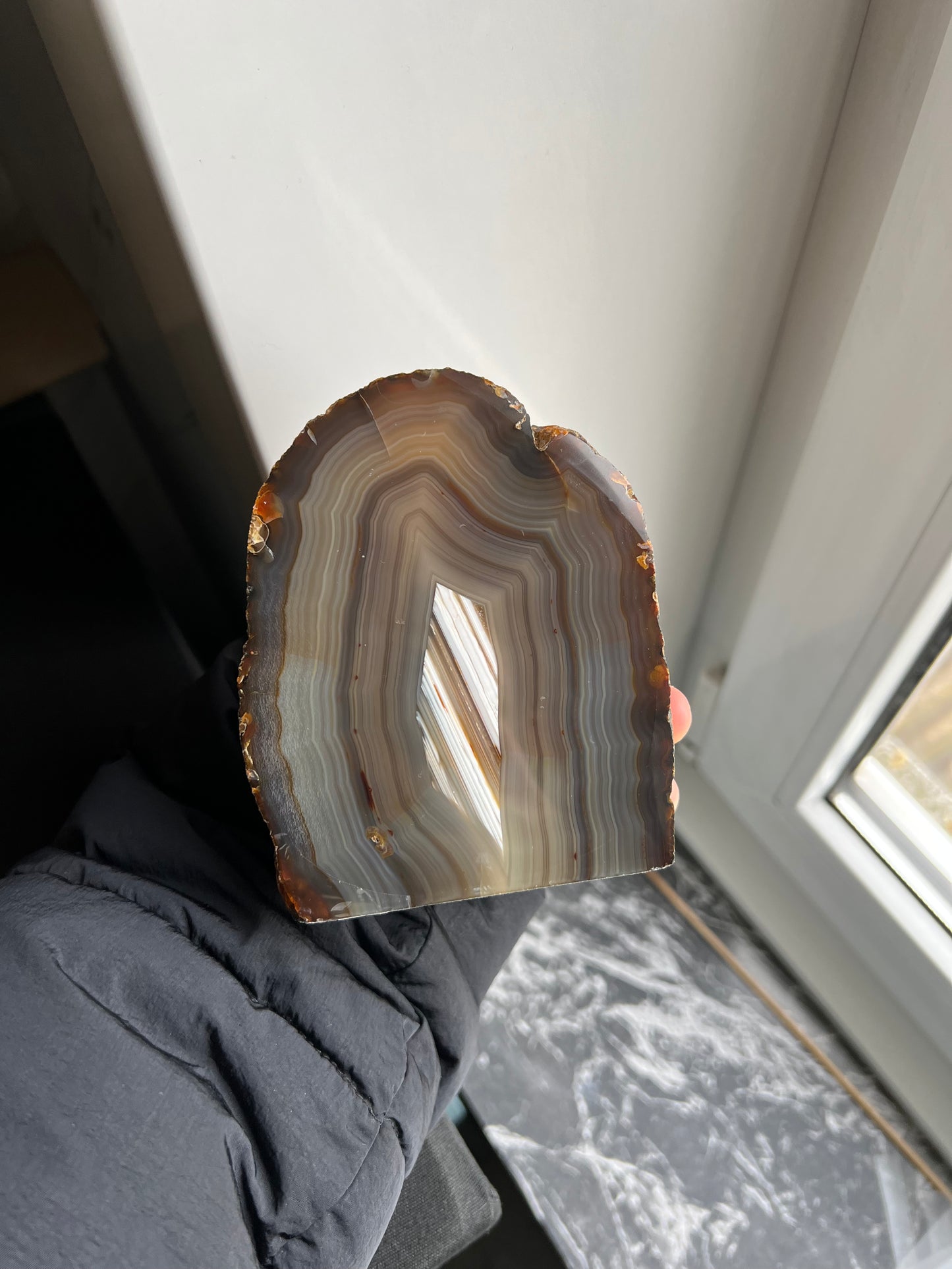 Agaat - theelichthouder 6