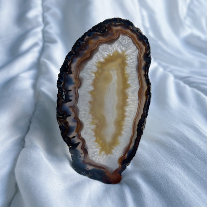 Agaat schijf naturel nr.8