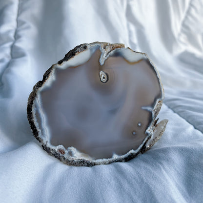 Agaat schijf naturel nr.1