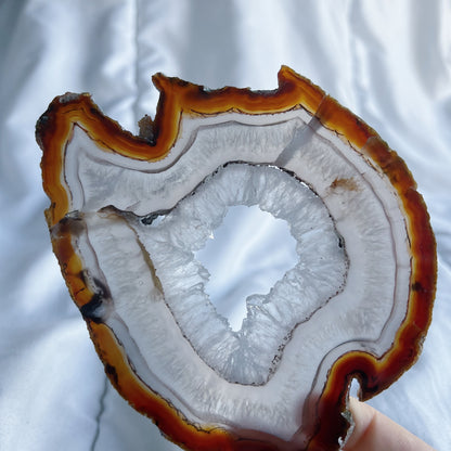 Agaat schijf naturel nr.2