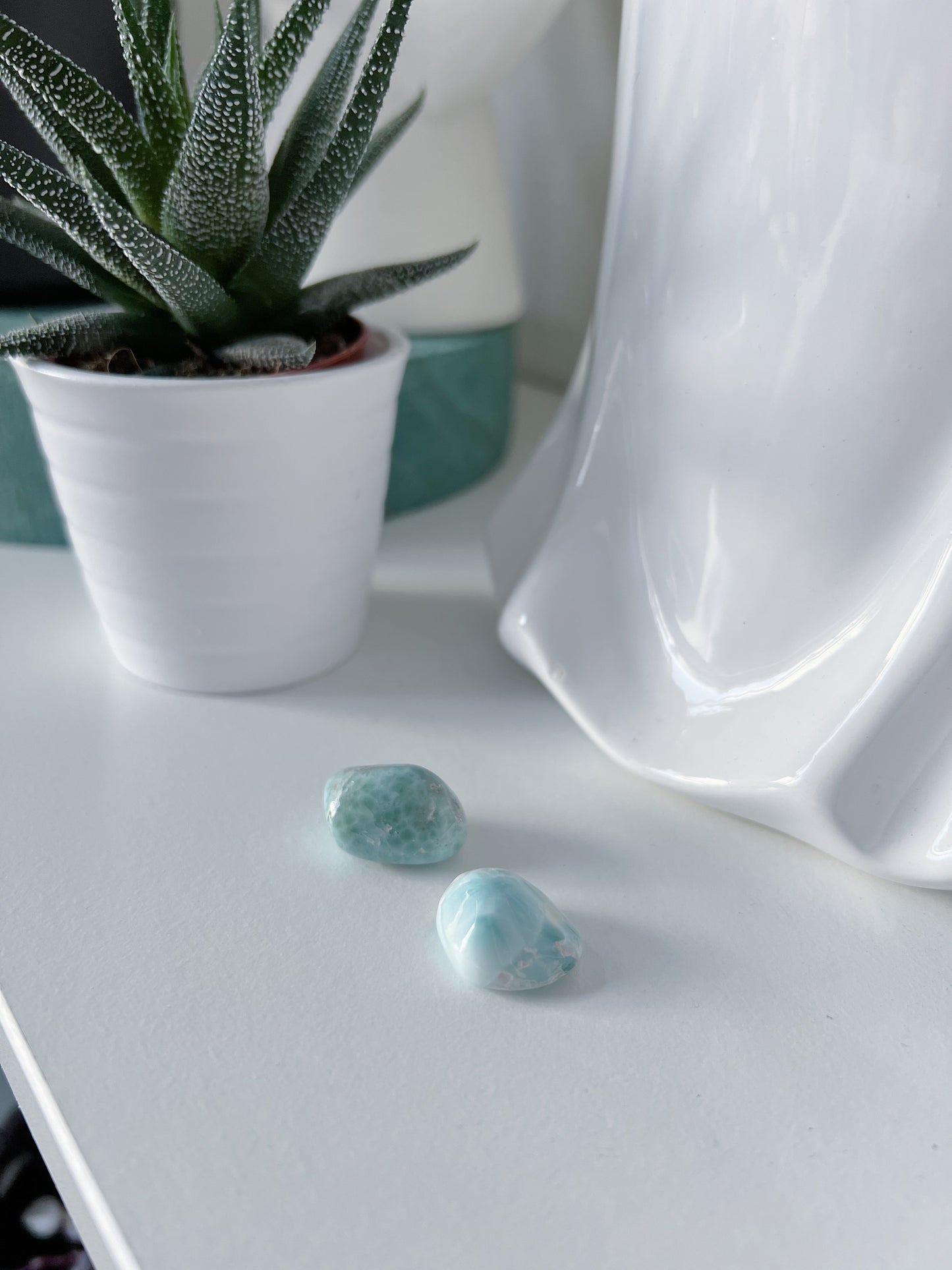 Larimar - Trommelstenen