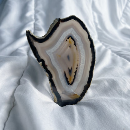 Agaat schijf naturel nr.10