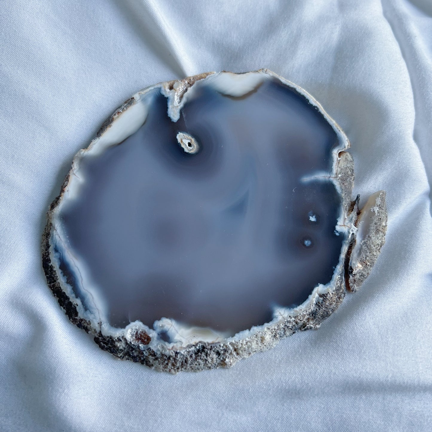 Agaat schijf naturel nr.1