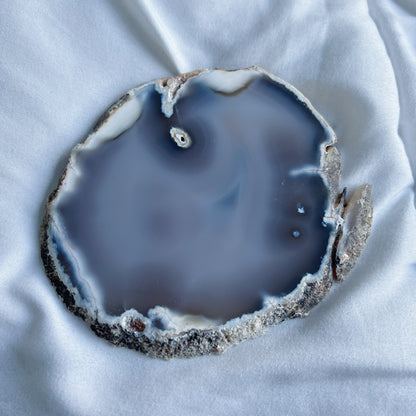 Agaat schijf naturel nr.1