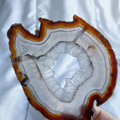 Agaat schijf naturel nr.2