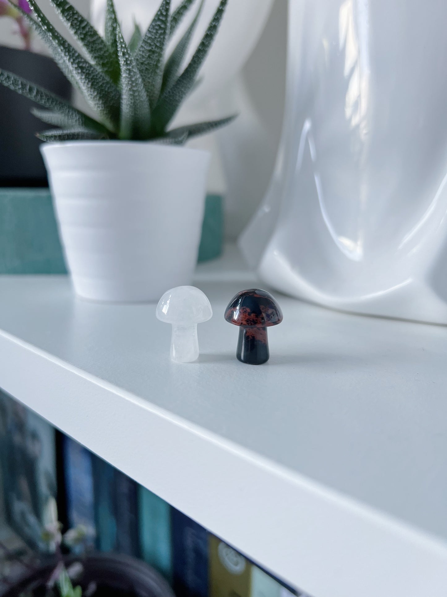 Bergkristal paddenstoel