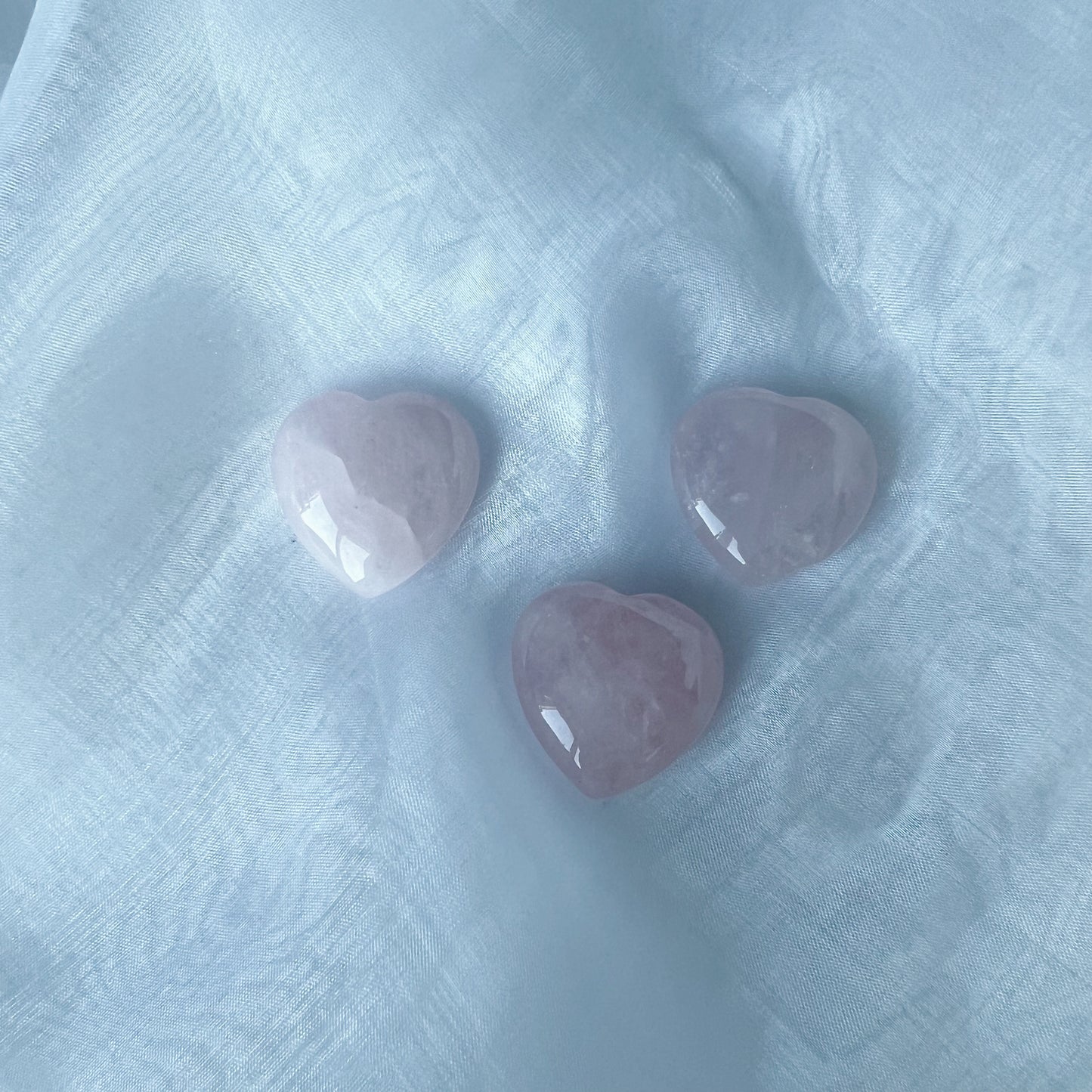 Rozenkwarts - hart knuffelsteen