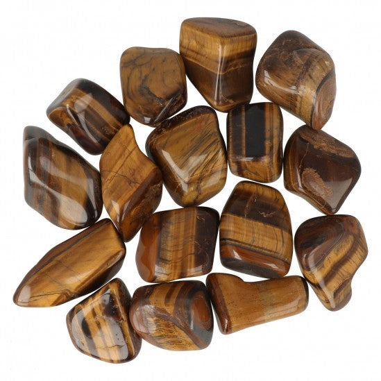 Tijgeroog - trommelstenen